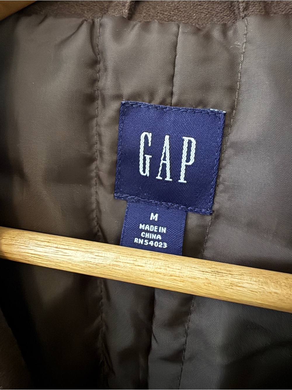 GAP Brown Women's Trench Coat - Button Front - Picture 2 of 7